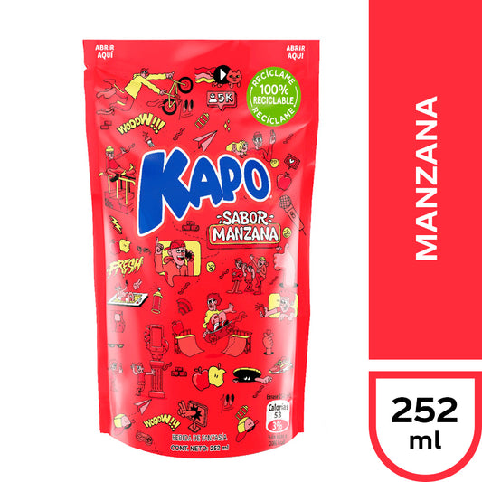 Jugo Kapo Sabor Manzana 252 ml