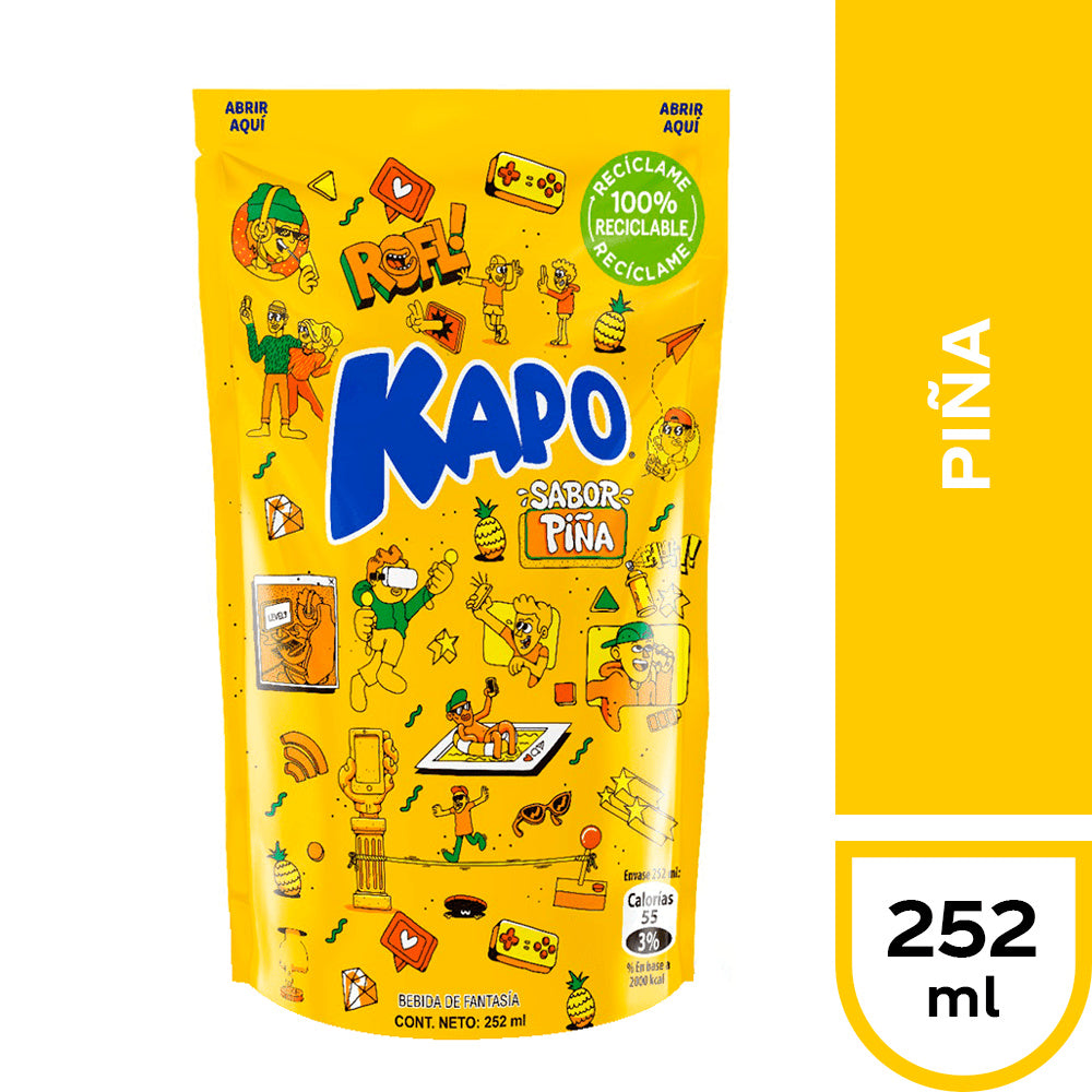 Jugo Pina Kapo 252 ml