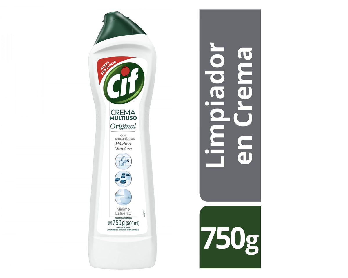 LIMPIADOR CREMA MULTIUSO ORIGINAL 750GR CIF