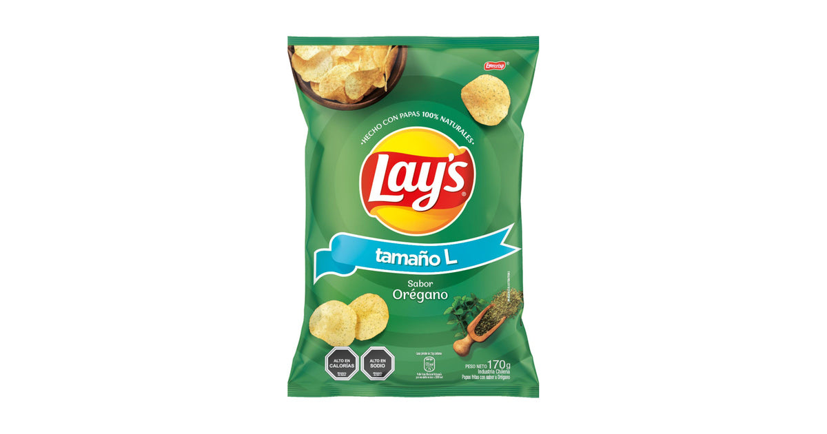 Lays oregano 170 grs
