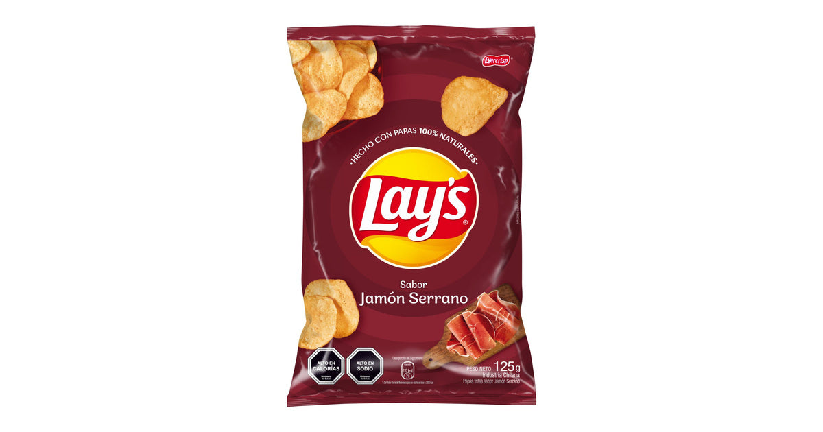 Lays jamon serrano 125