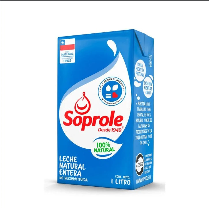 Leche entera soprole