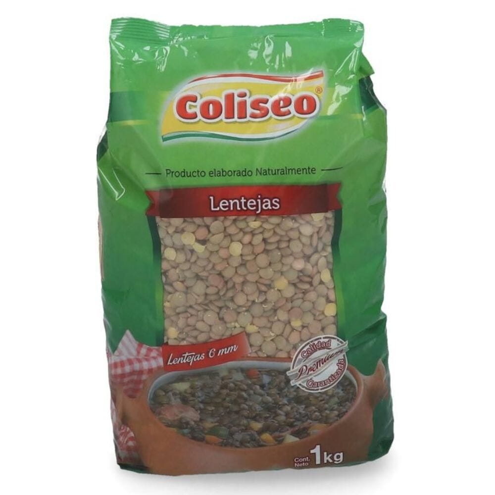 Lentejas 6 mm Coliseo 1KG