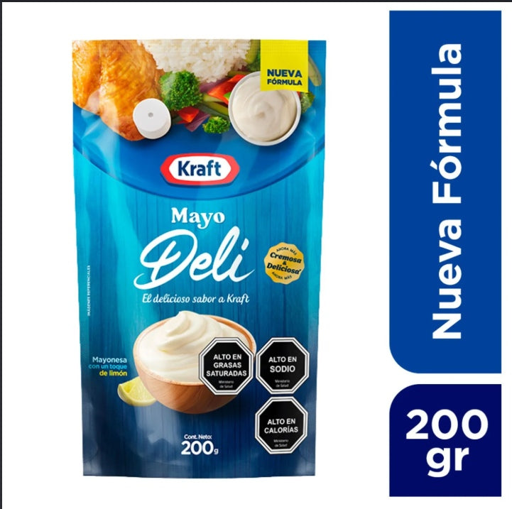Mayonesa Mayo deli Kraft 200 g