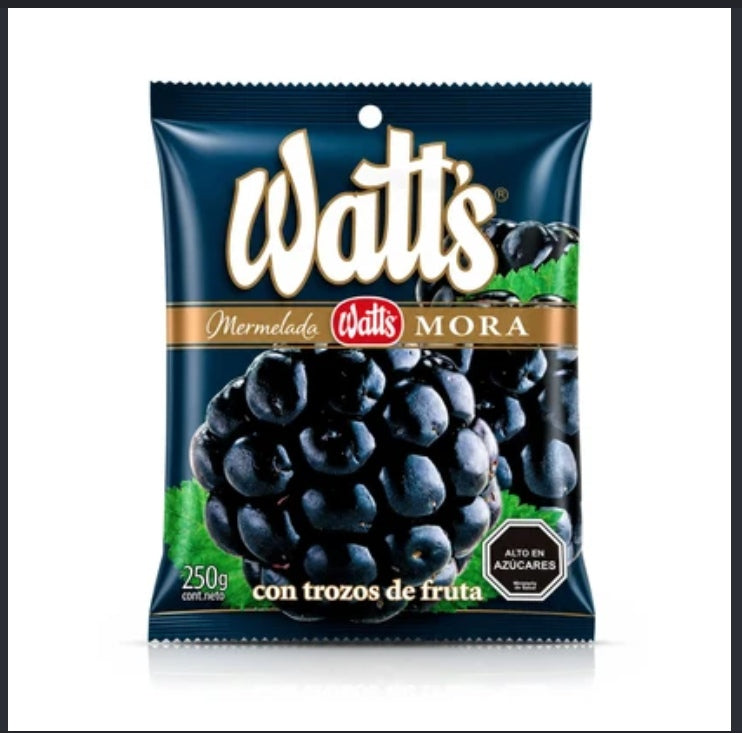Mermelada Mora Watts 250 g