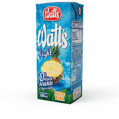 Jugo Watts pina Zero 200 ml