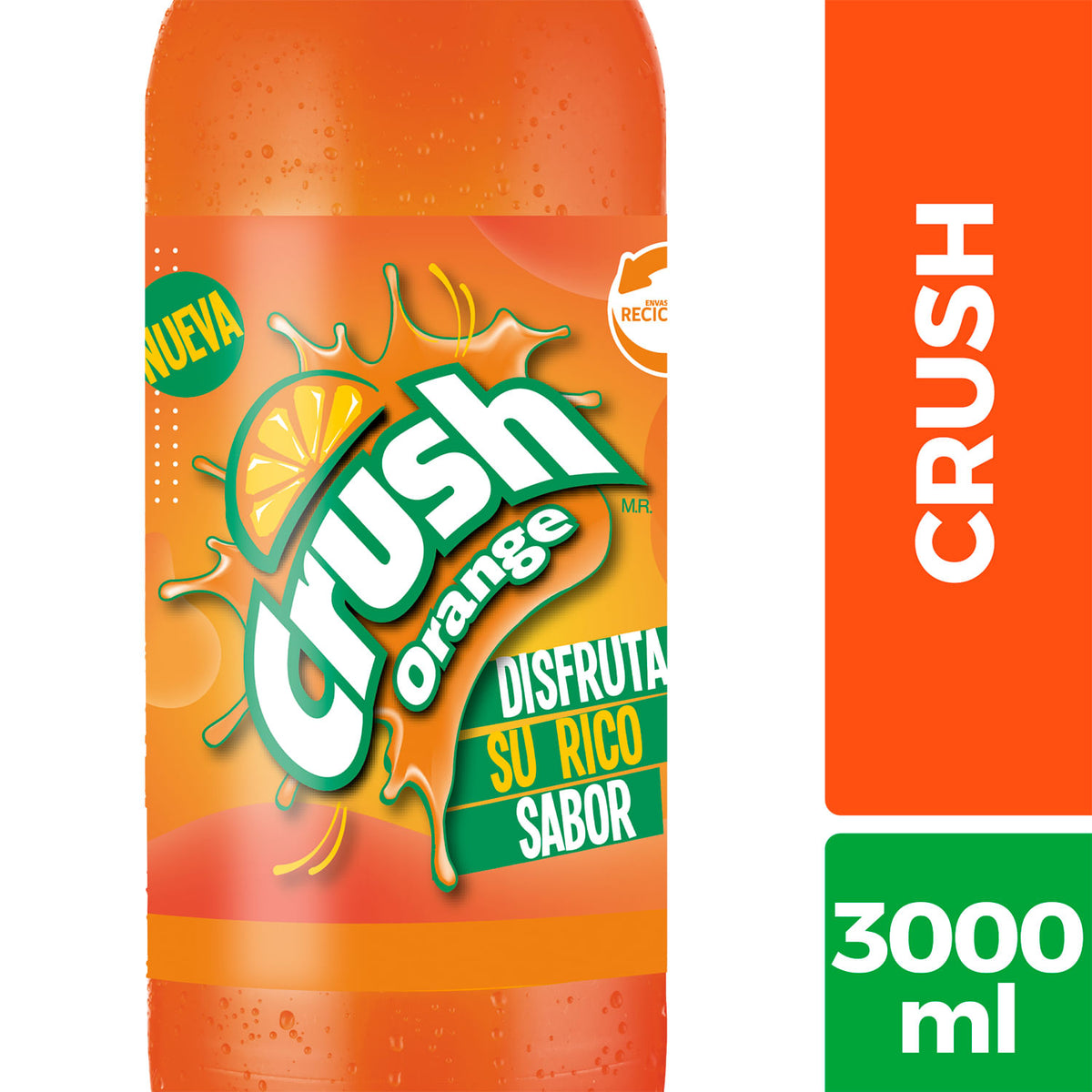 Orange Crush Naranja 3 L