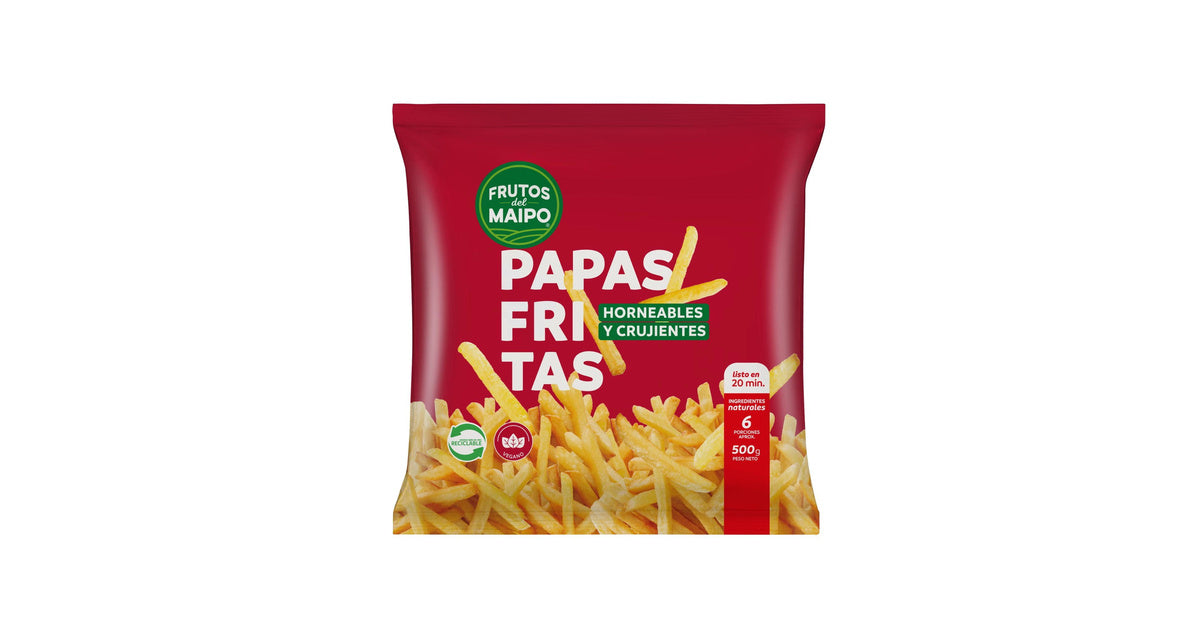Papas fritas 500grs