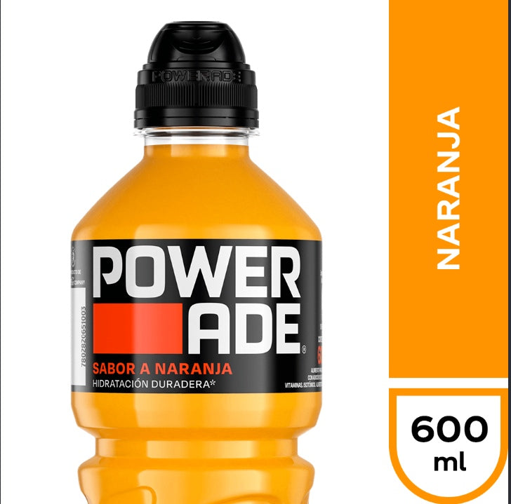 Powerade Naranja 600 ml
