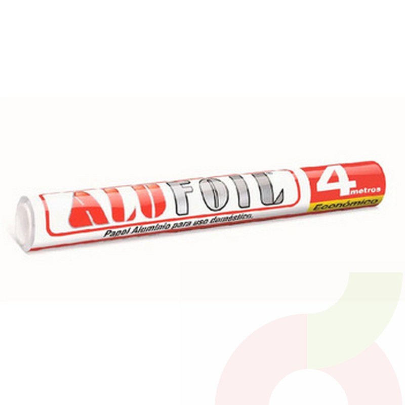 ROLLO ALUMINIO 4MT ALUFOIL