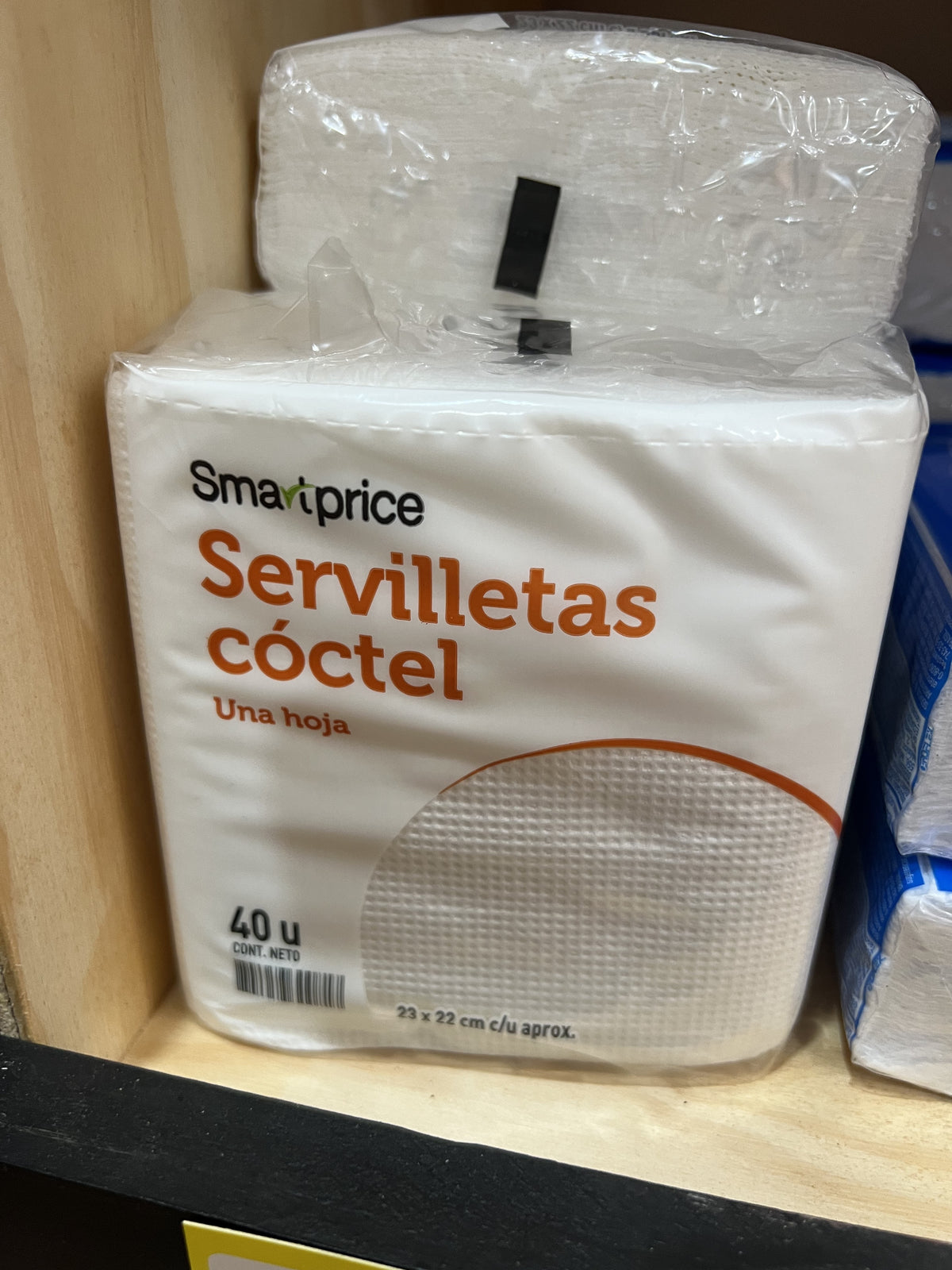 SERVILLETA COCTEL 40UN SMART PRICE