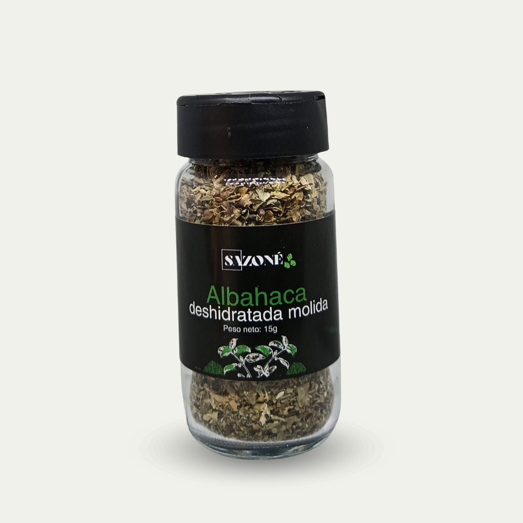 Albahaca deshidratada