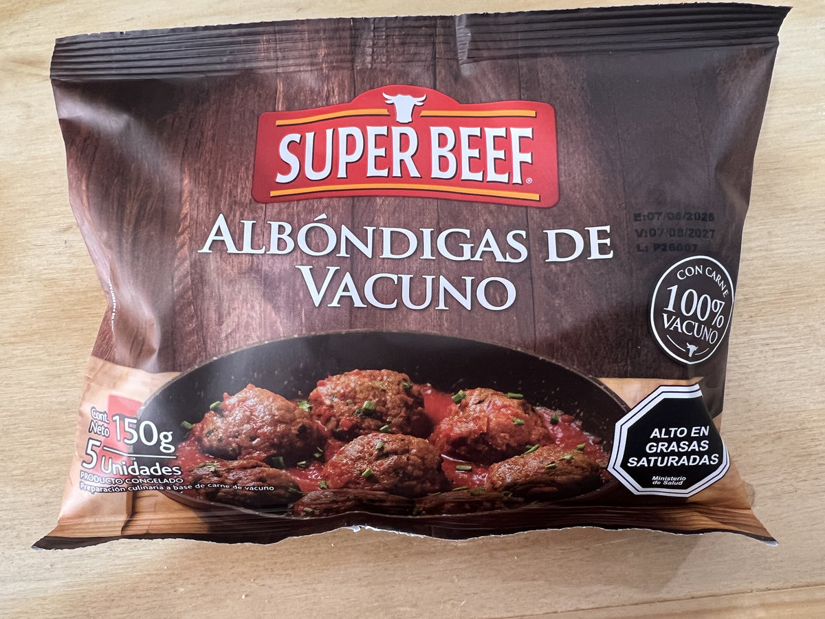 Super beef Albóndigas de vacuno