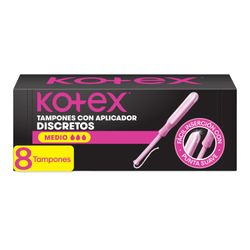 TAMPONES MEDIO 8UN KOTEX
