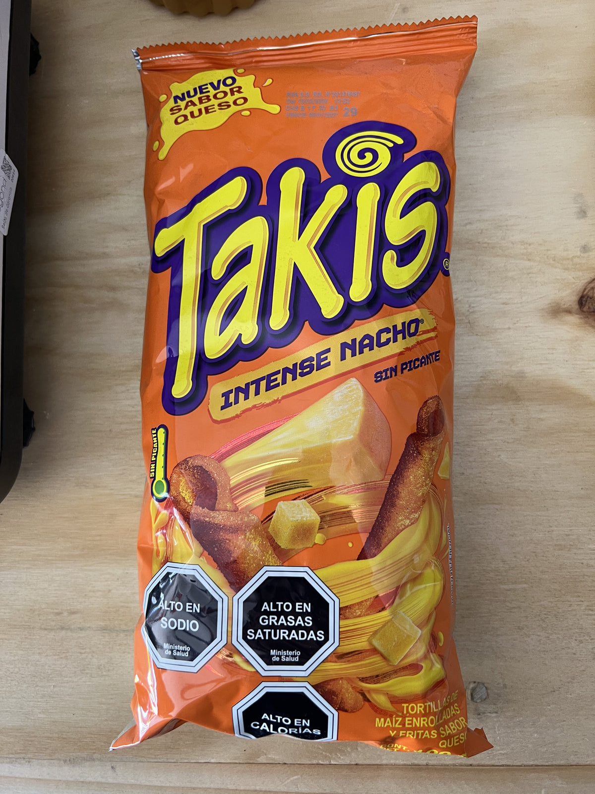 Takis intense nacho 190gr
