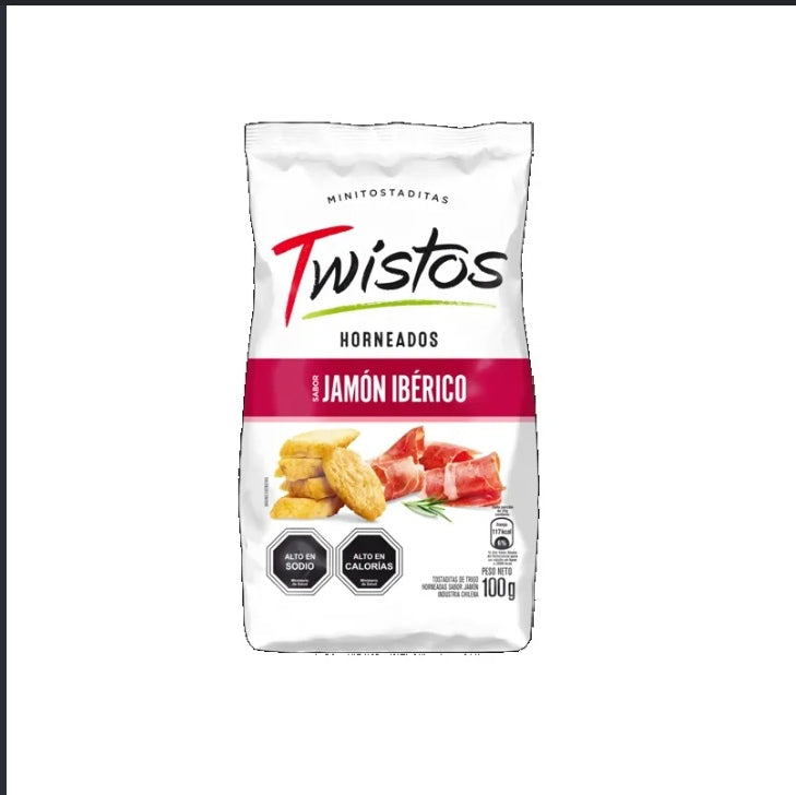 Twistos jamon iberico 100 grs