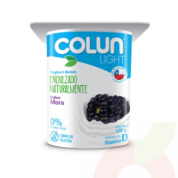 Yogurth batido sin azucar mora
