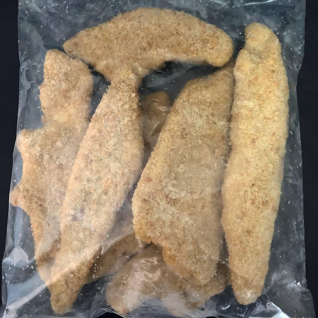 MERLUZA APANADA CONGELADA IQF (GRANEL) CAJA 10 KGS